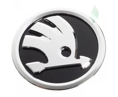 Skoda Citigo NF 2012 2020 Emblema Juoda Chromas Originalus 1ST853630DFOD