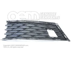 Skoda Karoq Priekinis Apatinis Grotelis Kairys Satin Juodas Originalus 57A807367A9B9