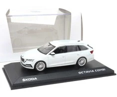 Skoda Octavia Combi A8 1 43 Moon Baltas Originalus 5E7099300S9R