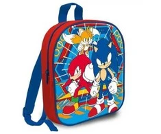 Kids Licensing Sonic The Hedgehog "Sonic" kuprinė vaikams, 29 cm