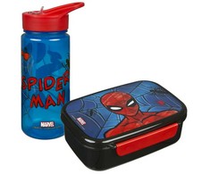 Undercover Spiderman užkandžių dėžutės ir gertuvių rinkinys