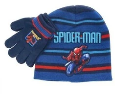 "Spiderman" žiemos kepurė su pirštinėmis