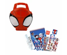 Kids Euroswan Spiderman Žmogaus-voro spalvinimo rinkinys su kietuoju dėklu