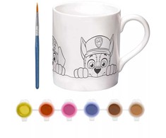 Spin Master "Paw Patrol" dažomas porcelianinis puodelis 235 ml dovanų dėžutėje