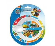 Spin Master "Paw Patrol" kūdikio maitinimo dubenėlio ir šaukšto rinkinys