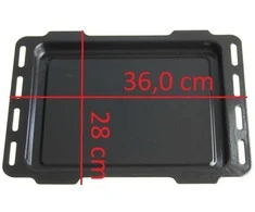 Subaru Kepimo skarda 757 (36 x 28cm.) Clatronic, Solac Rommelsbacher mini orkaitėms
