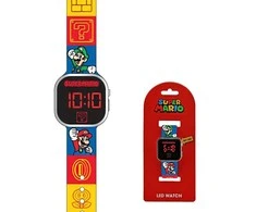 Kids Euroswan Super Mario LED laikrodis