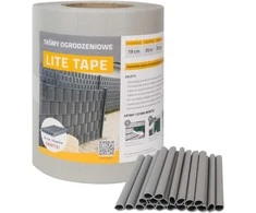 THERMOPLAST Tvoros juosta LITE 19cmx35m, šviesiai pilka, polipropilenas, 450 gr./m²