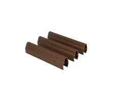 Thermoplast Tvoros juostos pagrindiniai laikikliai 190 mm, rudi