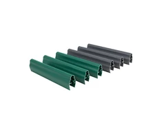 Thermoplast Tvoros juostos pagrindiniai laikikliai 190 mm, pilkos spalvos
