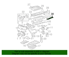 Toyota Avalon Camry Highlander Sienna Solara Oro Gamyklės Gasket Originalus 1717662030