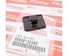 Toyota Corolla Matrix Sequoia Sienna Tacoma Vidurinės Konsolės Angos Spyna Originalus 5890832040