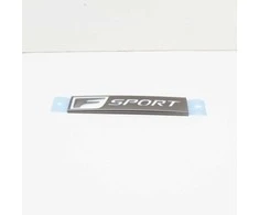 Toyota Lexus originalus bagažinės F-Sport pavadinimo plokštelės emblema nauja 4 3/4\" x 1\"