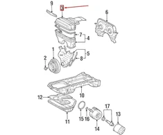 TOYOTA SUPRA A80 Laiko dangtis 1130446091 11304-46091 NAUJAS ORIGINALUS
