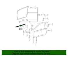 Toyota Yaris Dešinės Durų Juostos Dekoracija 2007-2011 Originalus 6816052130