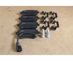 VAG 1 Stabdžių Trinkelių Rinkinys Diskiniams Stabdžiams Volkswagen Transporter Kombi 2003-2015 Originalus JZW698451K