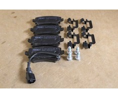 VAG 1 Stabdžių Trinkelių Rinkinys Diskiniams Stabdžiams Volkswagen Transporter Kombi 2003-2015 Originalus JZW698451K