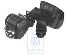 Vag 3 Taškų Juosta Satino Juoda Golf 4 1997 2003 Originalus 701857805D01C