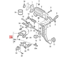 VAG 4 Golfo Linija Audi S3 2001 2004 Volkswagen Golf 2002 Originalus 1J1721465BC