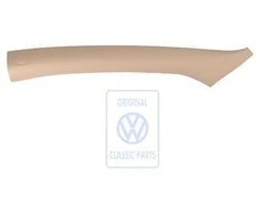 Vag A Pillar Trim rusvai gelsvas Pure Golf 4 1997 2003 Originalus 3B0867351J3U5