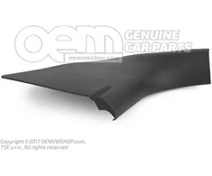 VAG A Stulpelio Dekoracija Satin Juoda Volkswagen Golf Jetta 1J2863483GB41