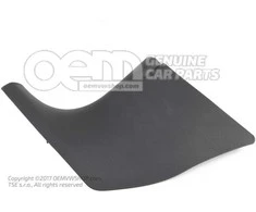 VAG A Stulpelio Dekoracija Satin Juoda Volkswagen Golf Jetta 1J2863483GB41
