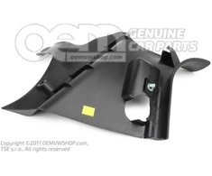 VAG A Stulpelio Trimas Satino Juodos Spalvos Volkswagen Golf R32 2003 2004 Originalus 1J2863484GB41
