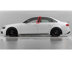 VAG A4 B8 09-16 Kairės Š/S priekinių durų B-sienelės apdailos dangtelis blizgiai juodas originalus 8K0837901M5FQ