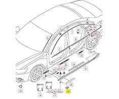 Vag A6 Avant Primed Plug Audi A6 A6 Avant 2011 2014 Originalus 4G0853445GRU
