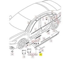 Vag A6 Avant Primed Plug Audi A6 A6 Avant 2011 2014 Originalus 4G0853445GRU