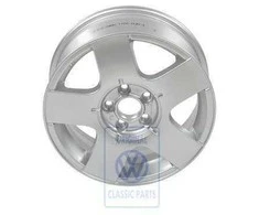 Vag Aliuminio Ratai Chromo Dažas Bora Golf Mk4 1J0601025AA091
