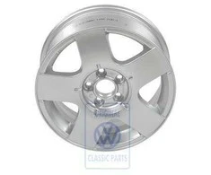 Vag Aliuminio Ratai Chromo Dažas Bora Golf Mk4 1J0601025AA091