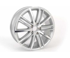 Vag Aliuminio Ratas Diamond Sidabrinis Volkswagen Tiguan 2008 2017 Originalus 5N0601025AF8Z8