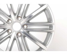 Vag Aliuminio Ratas Diamond Sidabrinis Volkswagen Tiguan 2008 2017 Originalus 5N0601025AF8Z8