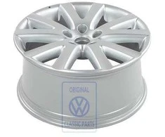 Vag Aliuminio Ratas Sidabrinis Briliantas Touareg Mk1 2003 2007 Originalus 7L6601025N8Z8