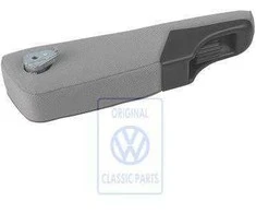 Vag Armrestas Medžiaginis Flanelinis Pilkas Volkswagen Transporter Kombi 1999 2004 Originalus 7D0881081AFPAD