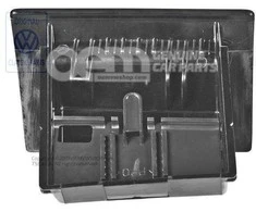 Vag Ashtray Satin Juodas Volkswagen Polo 86C 80 1982 1994 Originalus 867857309B01C
