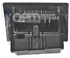 Vag Ashtray Satin Juodas Volkswagen Polo 86C 80 1982 1994 Originalus 867857309B01C