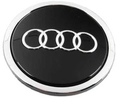Akumuliatorius VAG "Audi" 21 colio lengvojo lydinio ratlankio centrinė stebulė juoda blizgi kepurė originali 8T0601170AAX1