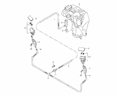 VAG AUDI A1 2010-2014 N/S kairiojo priekinio žibinto ploviklio dangtelis 8X0807753 originalus