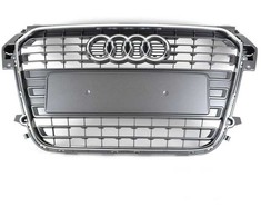 Audi A1 2011 2014 VAG Radiatoriaus Grotelės Pilkos Akmens Spalvos Originalus 8X08536511QP