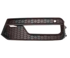 VAG AUDI A1 2015-2018 N/S Kairysis bamperis rūko žibintų grotelės juoda originali 8XA807681C9B9
