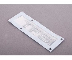 VAG AUDI A1 A1 A3 A4 A4 A5 A6 A7 TT Galinė TFSI emblema chromuota originali 8X0853737A
