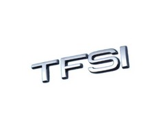 VAG AUDI A1 A1 A3 A4 A4 A5 A6 A7 TT Galinė TFSI emblema chromuota originali 8X0853737A