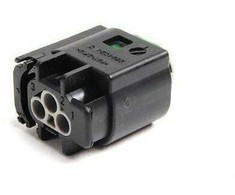 VAG AUDI A2 8Z Plokščias kontaktų korpusas su tarpine 3 pin 1J0972483A NAUJAS ORIGINALUS