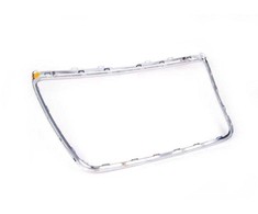 VAG AUDI A3 08-13 Priekinis bamperis, centras, grotelės, chromo apvadas, rėmelis, originalus 8P0807715A2ZZ