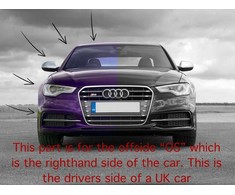 VAG Audi A3 8P OS Dešinysis Šildomas Durų Veidrodžio Stiklas 4F0857536AE