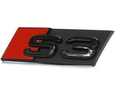 VAG AUDI A3 8P S3 Radiatoriaus Emblema Įrašas 8P0853736AT94 NAUJAS ORIGINALUS