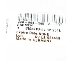 VAG AUDI A3 8V centrinės konsolės apvado apdaila chromuota originali 8V0864260A3Q7