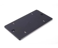 VAG AUDI A3 A4 A4 S4 A5 S5 Q5 galinio valstybinio numerio ženklo laikiklis juodas originalus 8T0827113A01